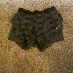 Nike Air medium running shorts with spandex